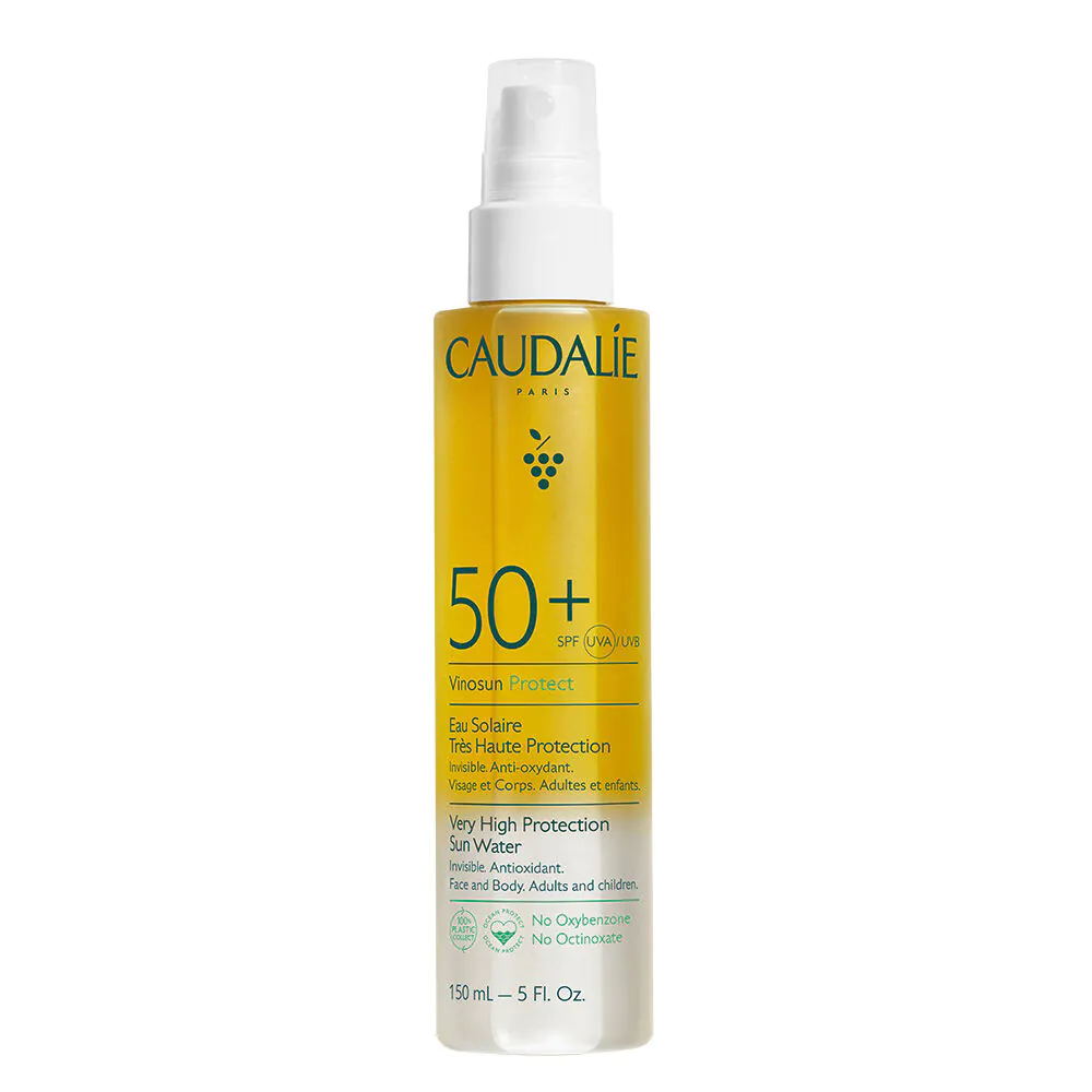 Caudalie Vinosun Protect Solar Water με πολύ υψηλή προστασία SPF50+