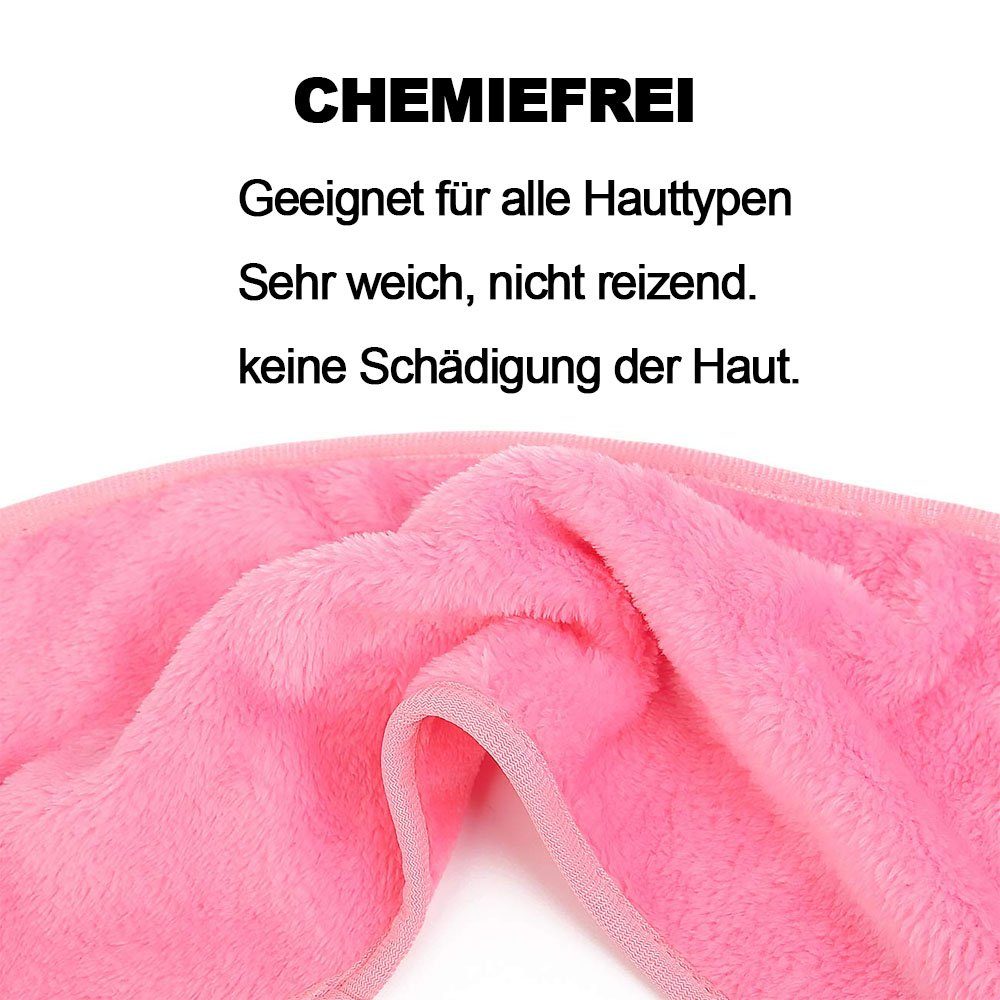 JedBesetzt Waschlappen Abschminktücher Waschbar,Tuch zum Waschen Gesichts, Make Up Entferner