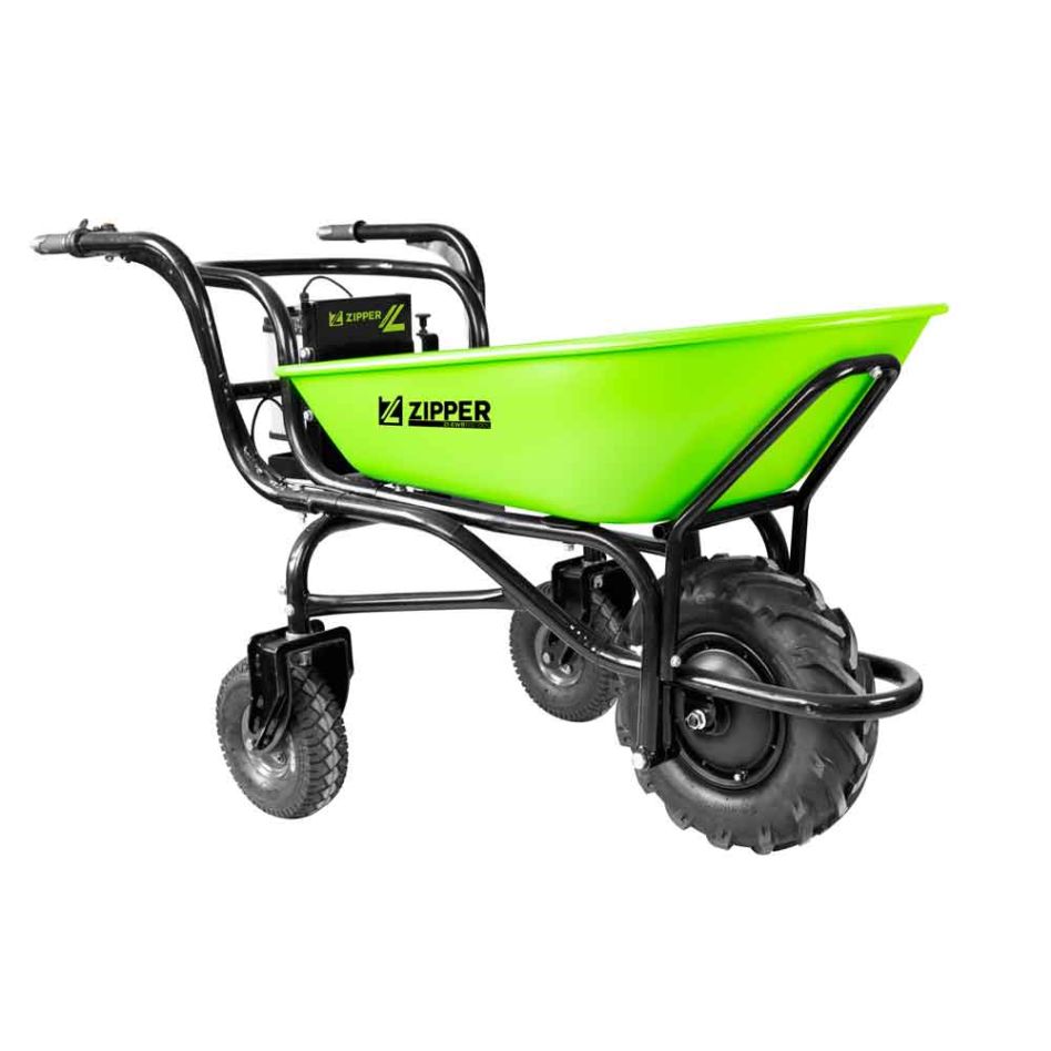 Zipper ZI-EWB150-100L akkumulátoros talicska 40V 6.0 Ah Li-ion