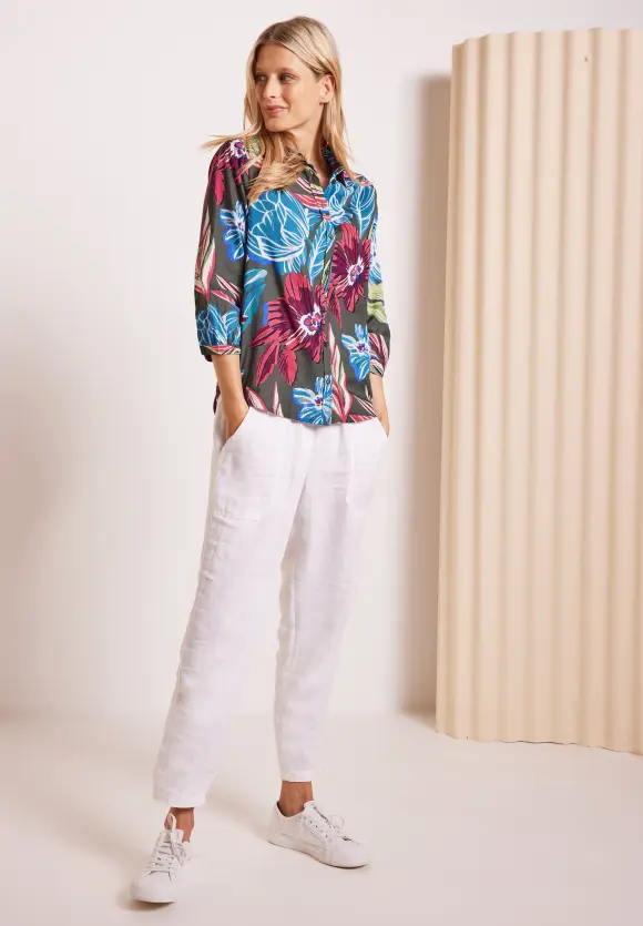 CECIL Bluse mit Blumenprint