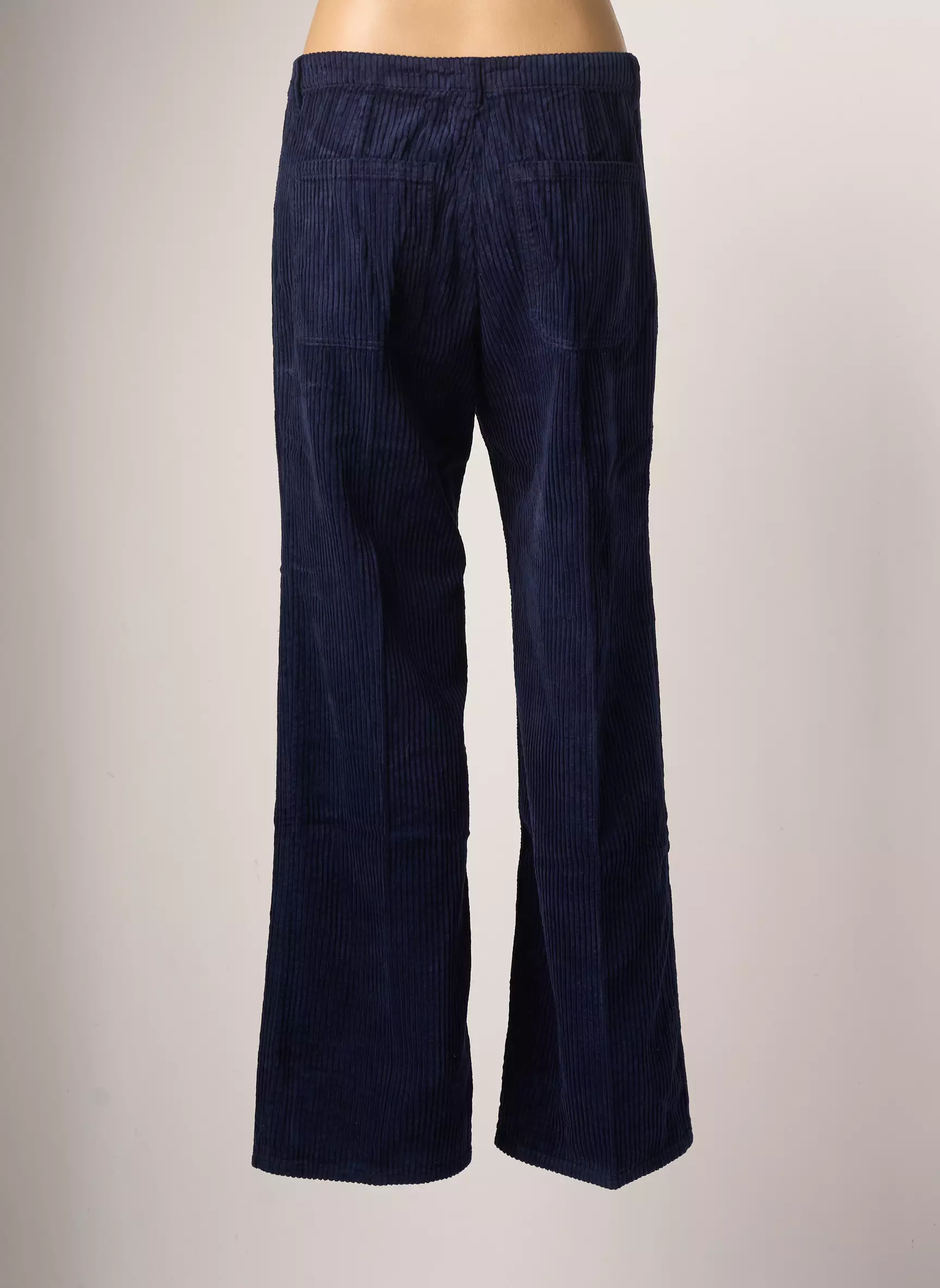 Labdip Pantalons Droits Femme couleur bleu