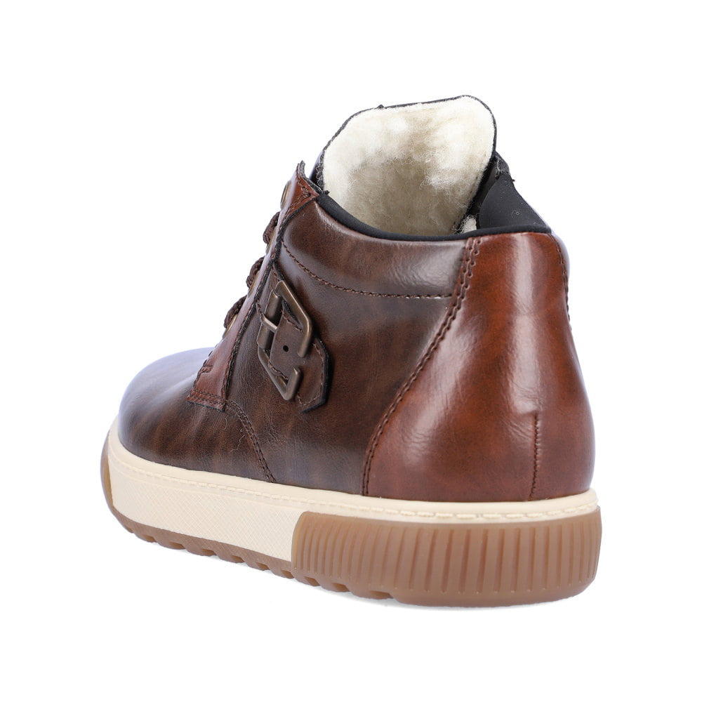 Rieker Herren Schnürstiefel kaffeebraun