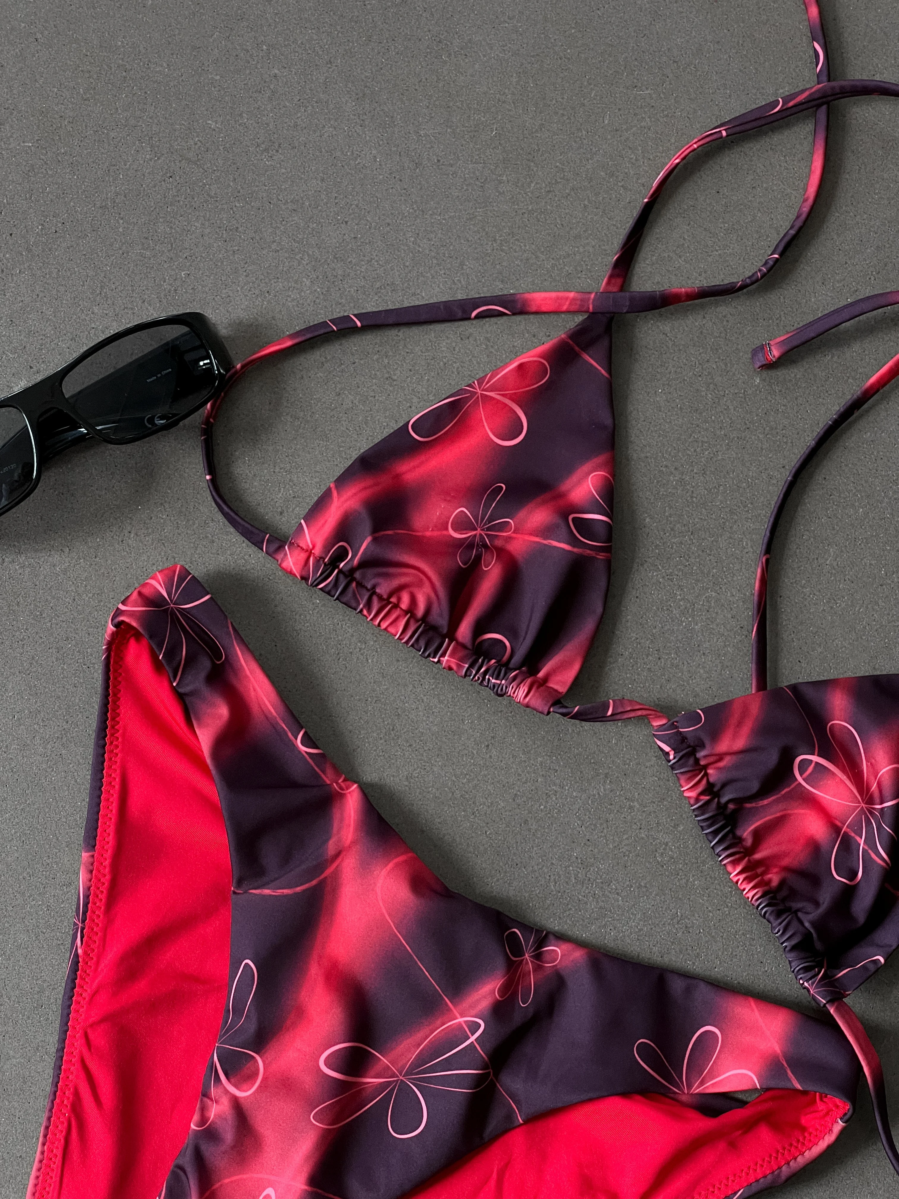 Bikini-Slip mit hoher Taille