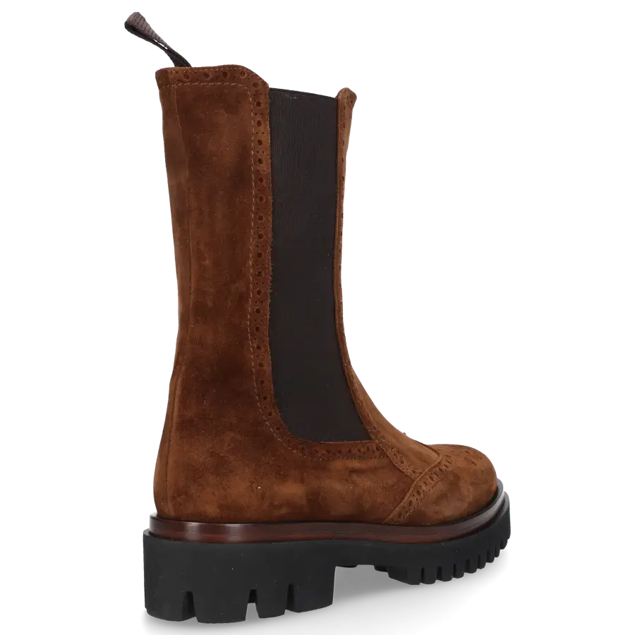 Truman's - Chelsea Boots 9299 Veloursleder - braun