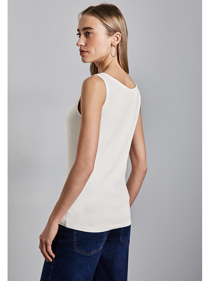 Street One Top in Weiß günstig kaufen