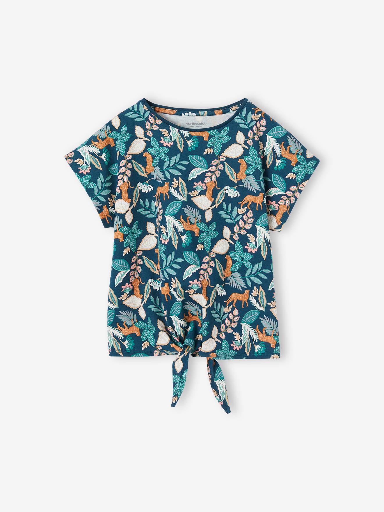 Vertbaudet Mädchen T-Shirt Oeko-Tex - khaki