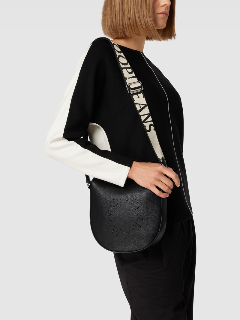 Umhängetasche mit Label-Details Modell 'giro stella shoulderbag' in schwarz