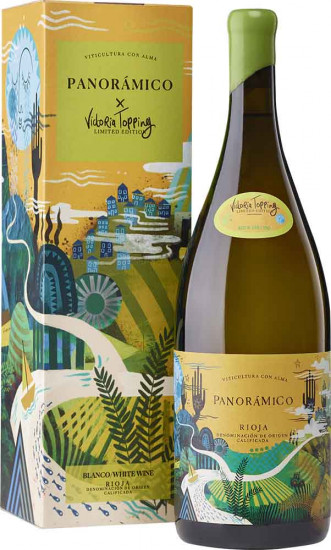 2016 Panorámico Blanco Edición Especial Limitada x Victoria Topping Blanco Rioja DOCa trocken 1,5 L - Vinos del Panorámico