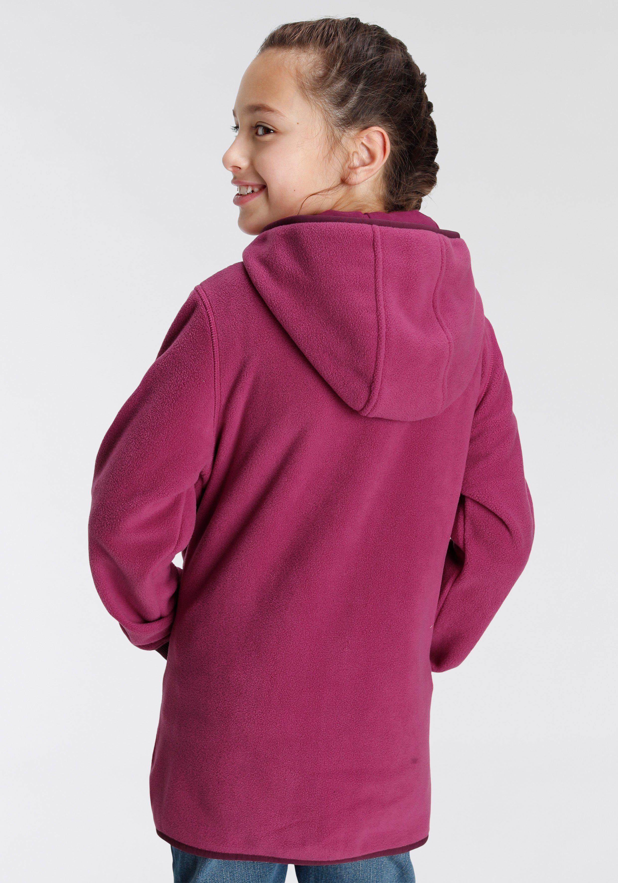 Scout Fleecejacke COZY 2 mit Ärmelbündchen