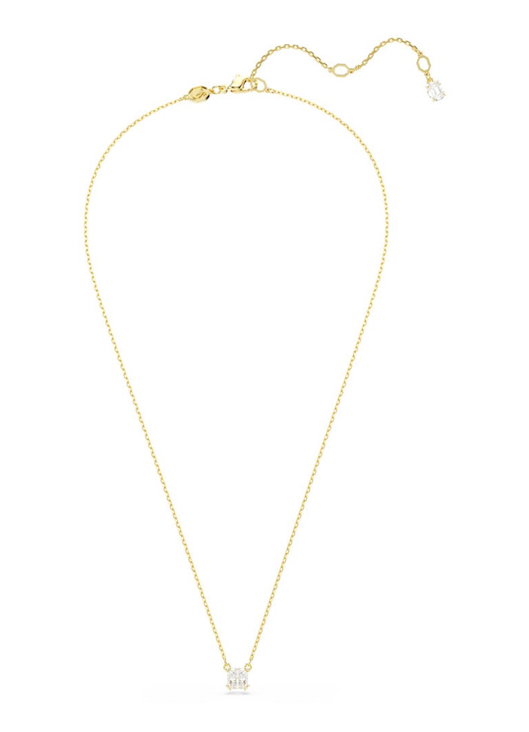 Επιχρυσωμένο κολιέ Swarovski Stilla