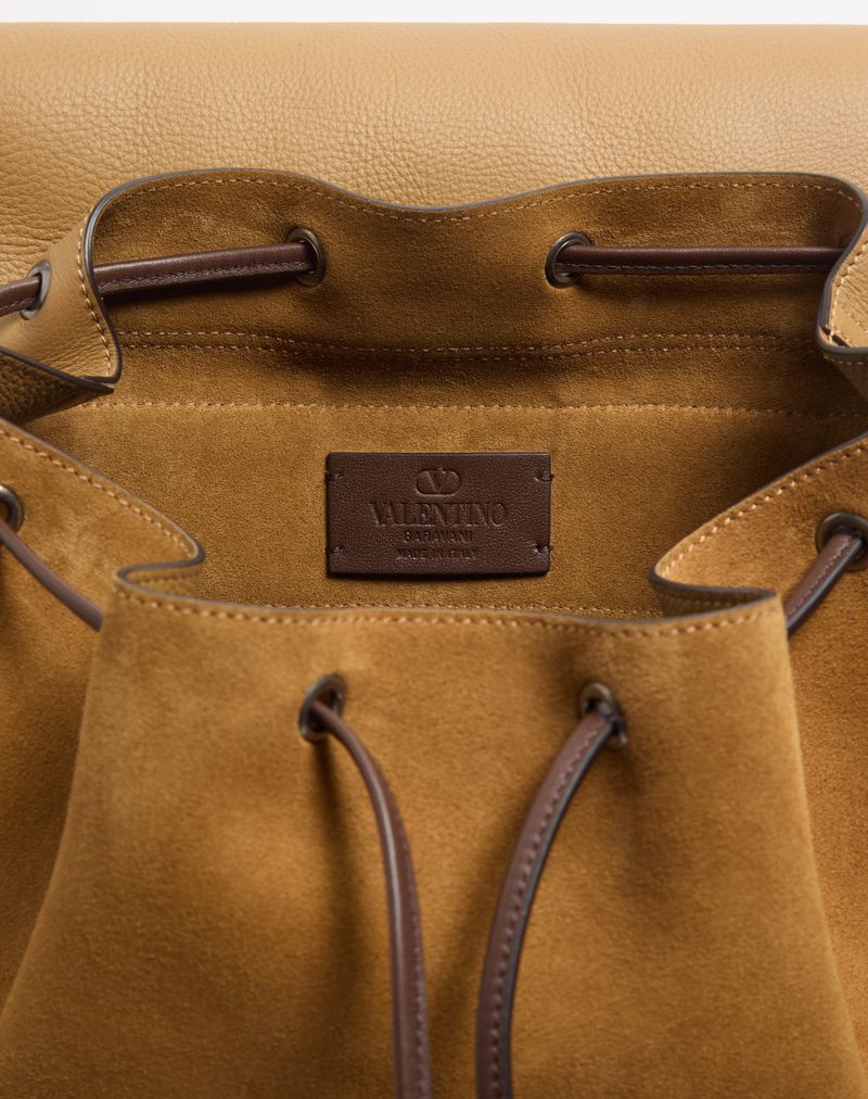 Mochila de camurça Antibes da Valentino Garavani