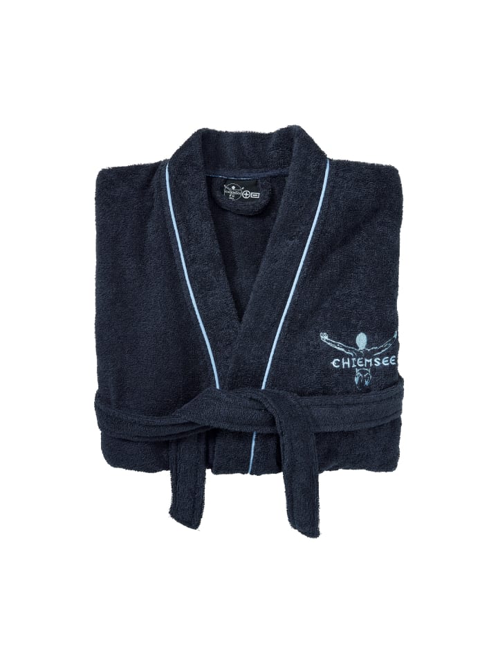 Chiemsee Bademantel Venice in Blau günstig kaufen