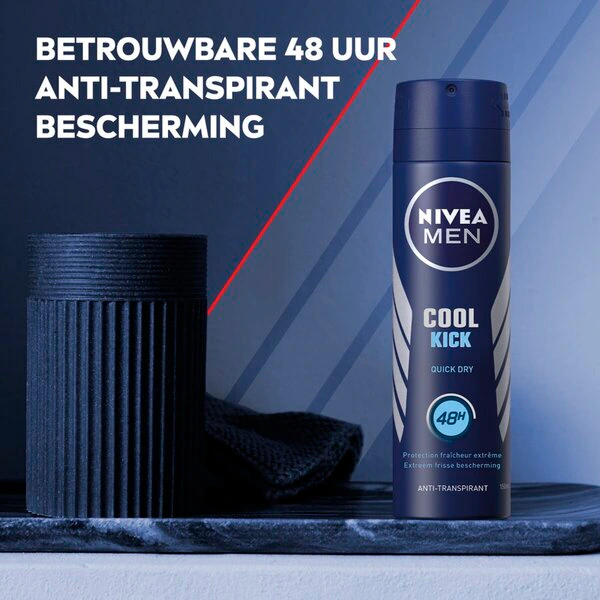 NIVEA Men Cool Kick izzadásgátló spray 150ml