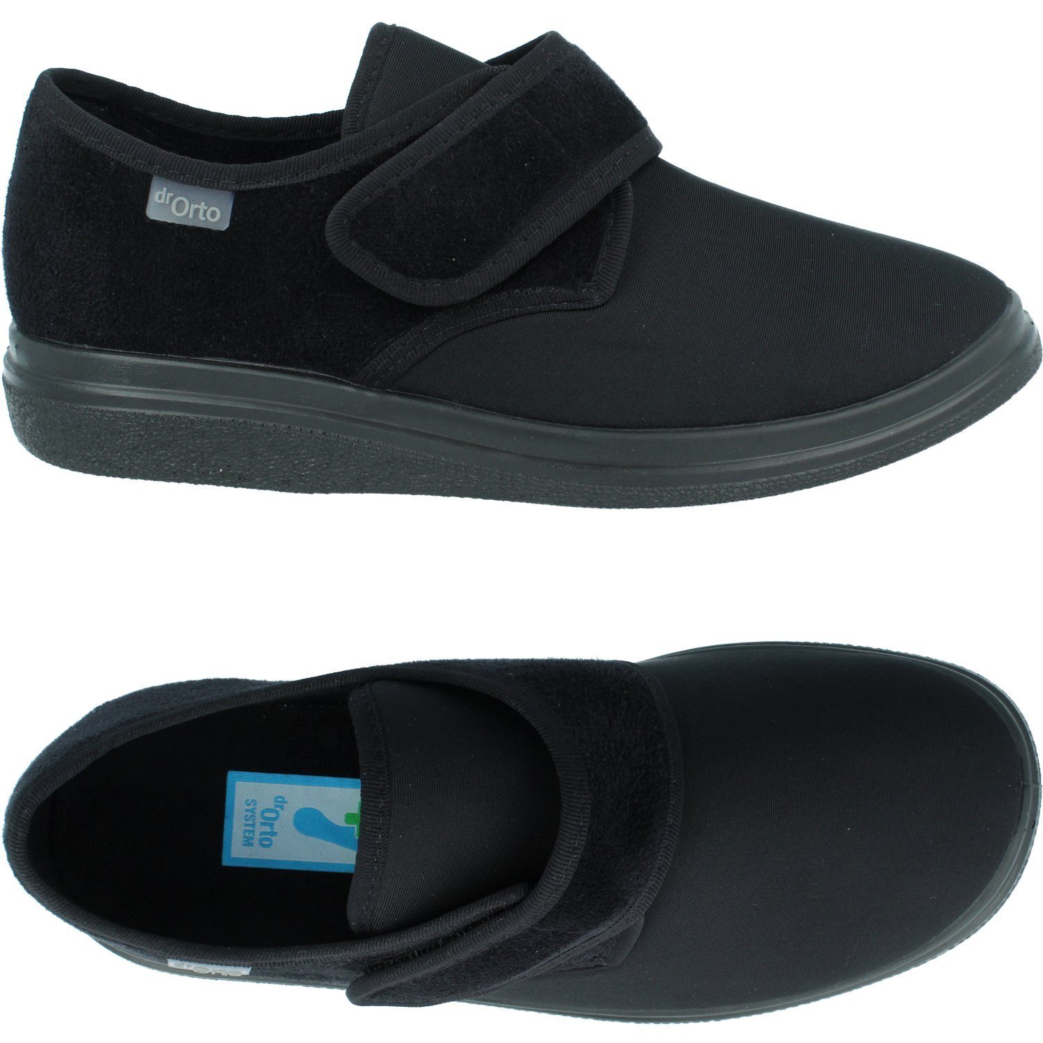 Dr. Orto Medizinische Schuhe (Klett-Slipper) für Herren Spezialschuh Diabetiker Schuhe, Präventivschuhe