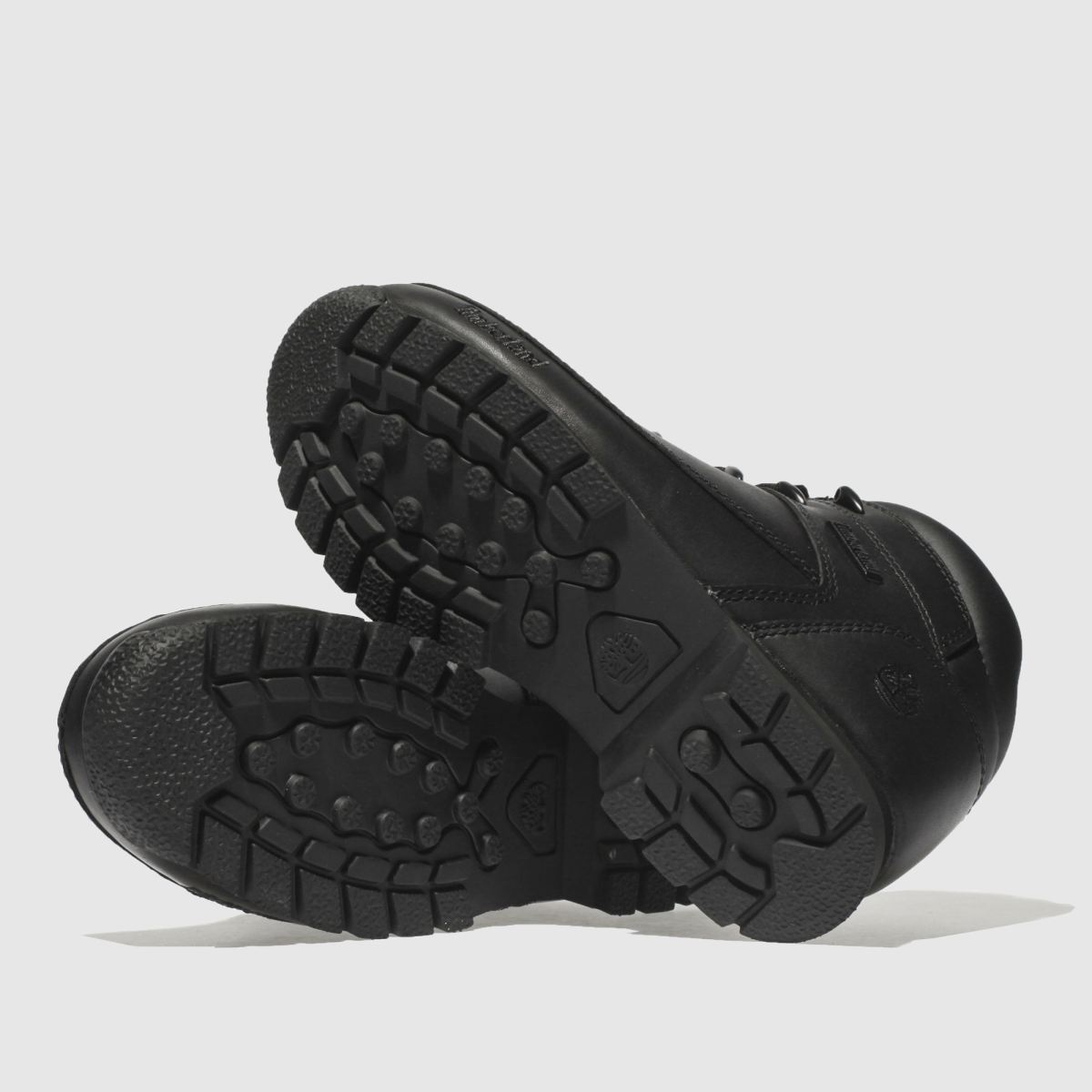 Timberland svarta euro sprint ungdomsstövlar