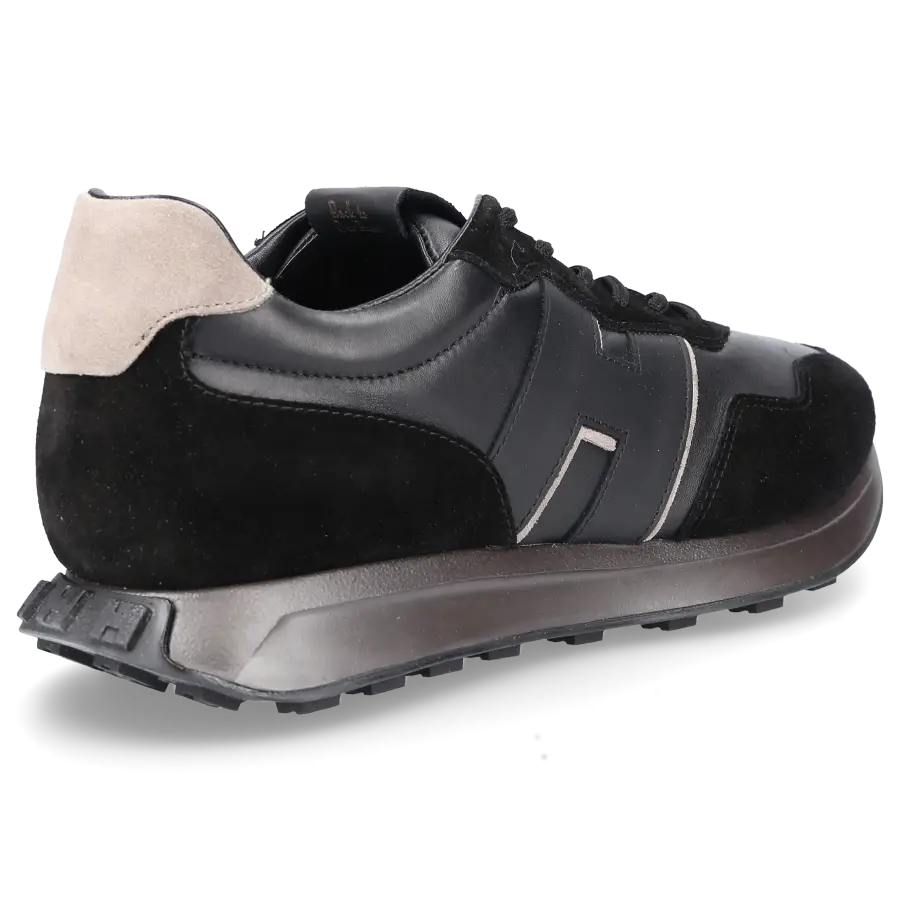 Hogan - Sneaker low H601 Veloursleder - schwarz