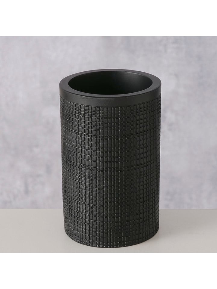 Boltze Zahnputzbecher ''Bathy'' in Schwarz - (H)11 x Ø 7 cm günstig kaufen onesize