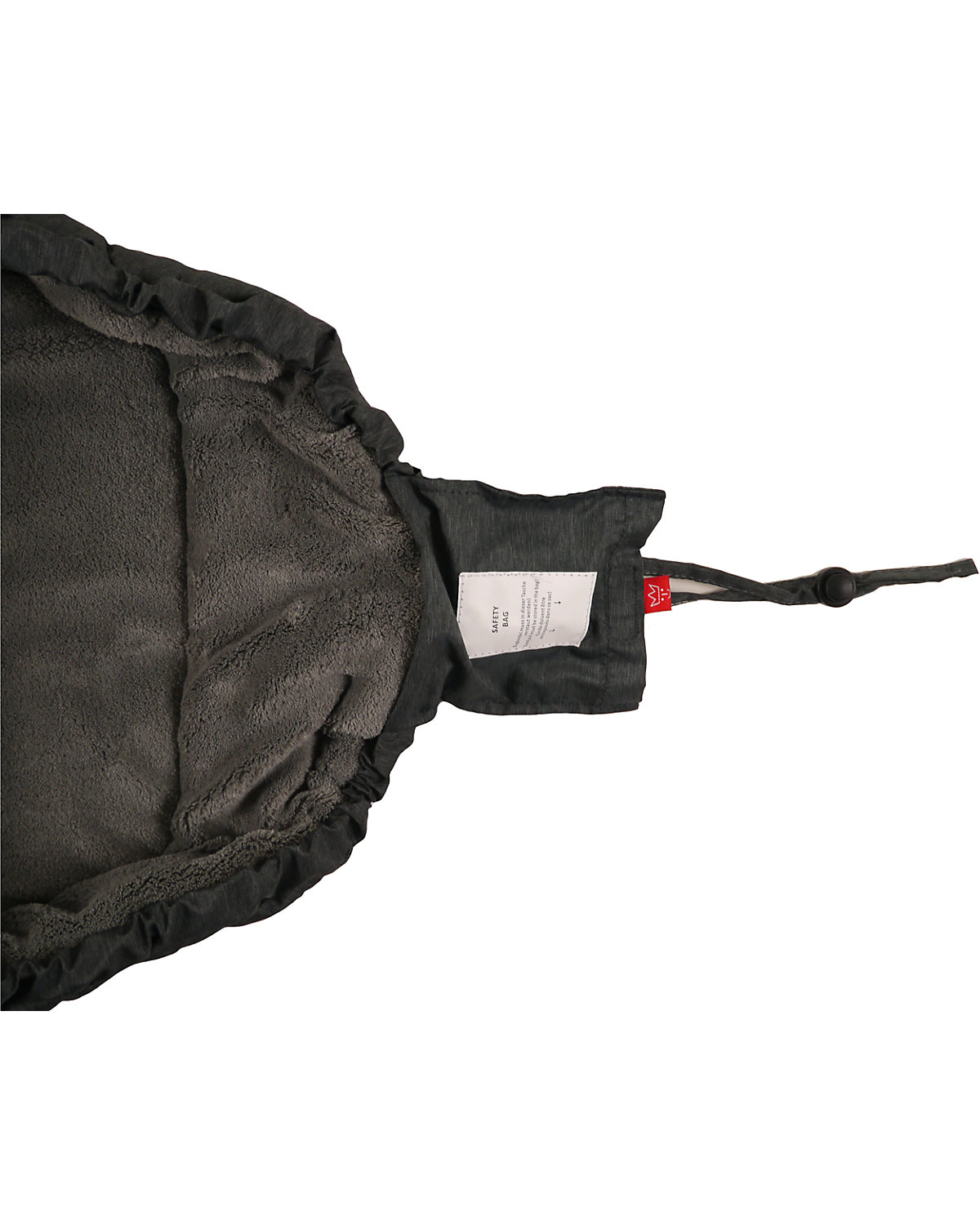 Thermo Fußsack ELLA für Babyschale und Kinderwagen , anthrazit melange