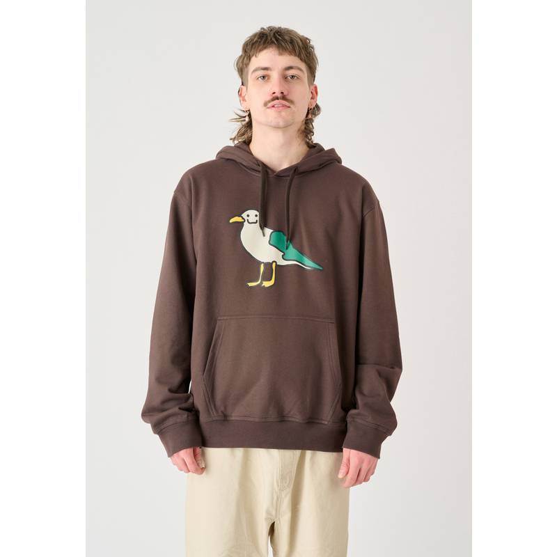 Cleptomanicx Smile Gull Hoodie Herren