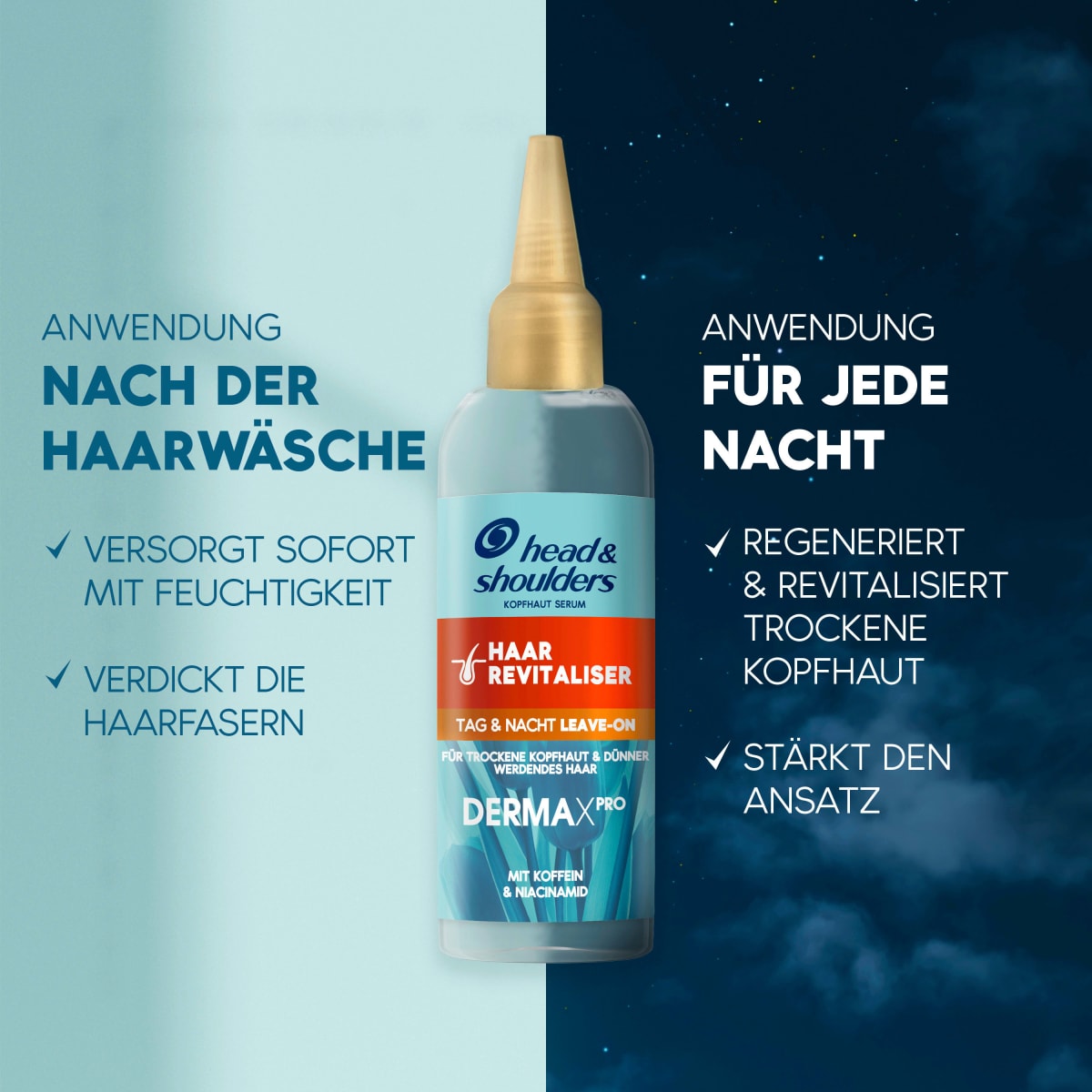 Leave-in Serum Derma x Pro Haar-Revitalisierer, 145 ml