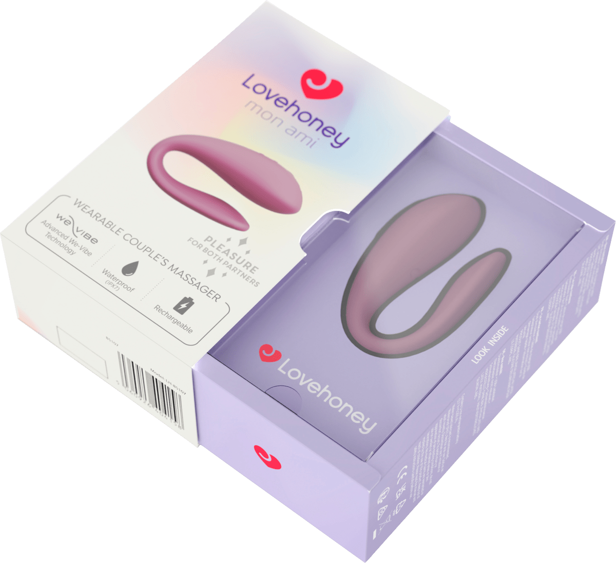 Paarvibrator Wearable Couple's Massager, 1 St