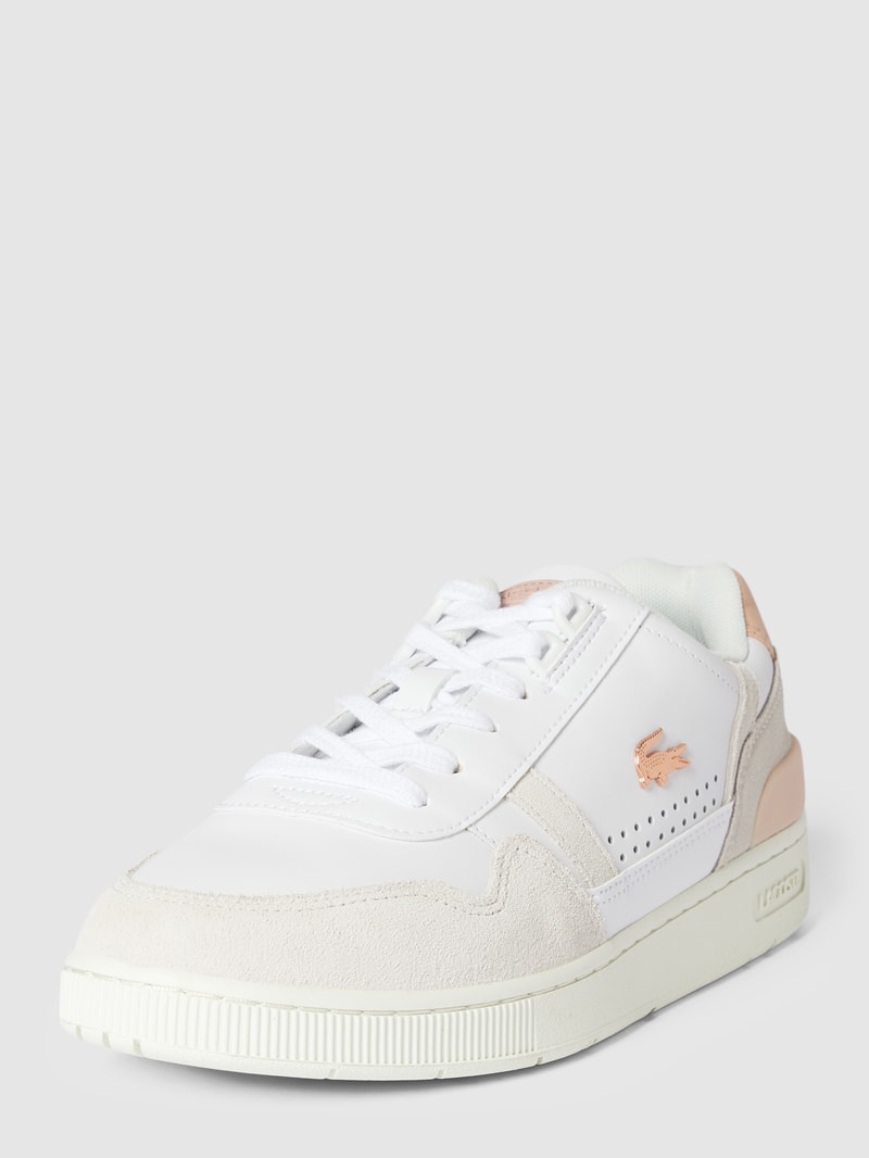 Sneaker mit Logo-Details Modell 'T-CLIP' in weiß