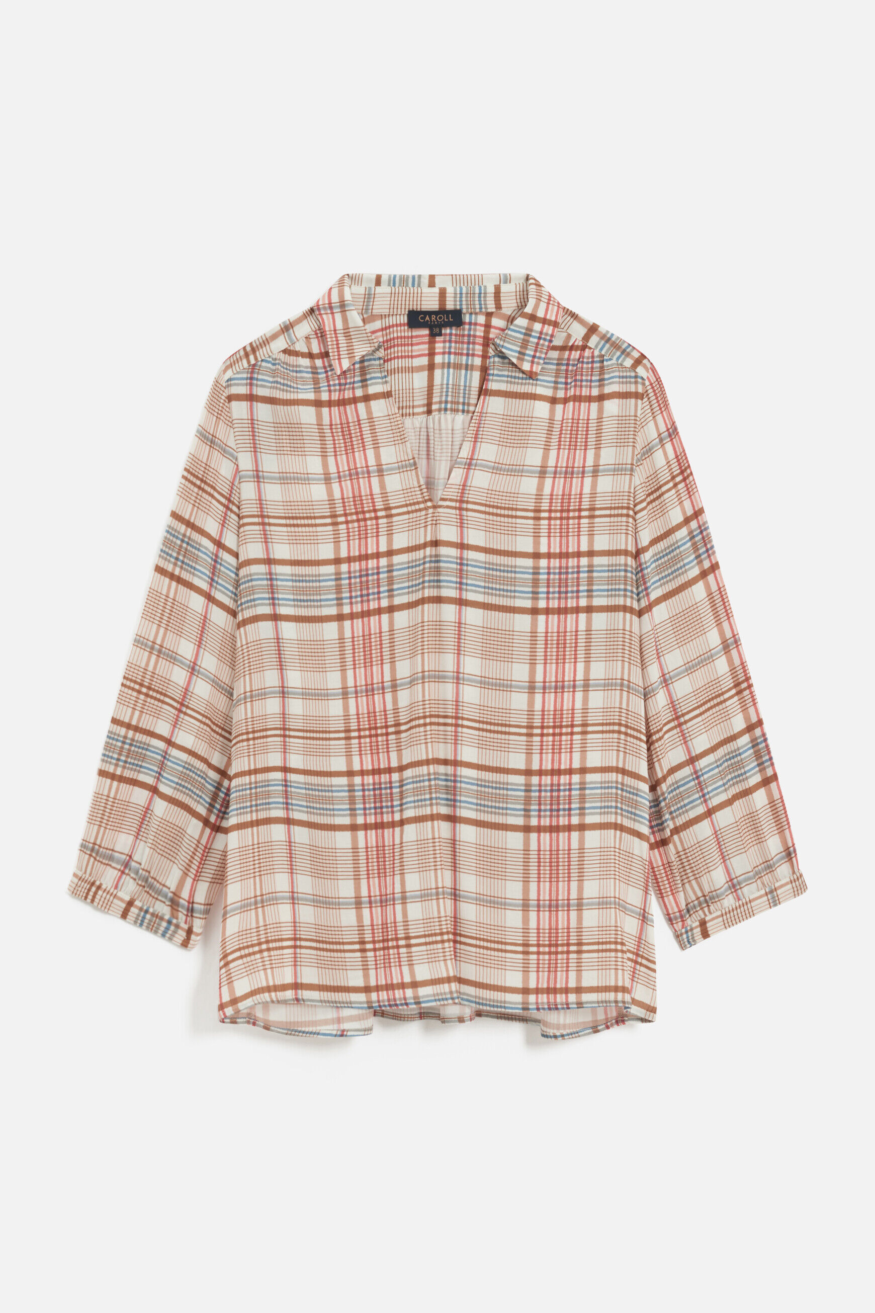 Chemise cmarta camel femme