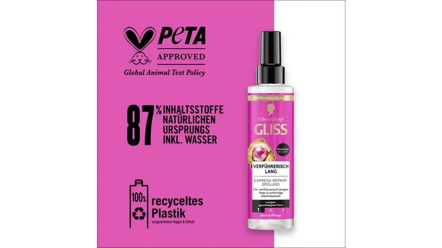 GLISS Express-Repair-Spülung Verführerisch Lang 200 ml 200 ml