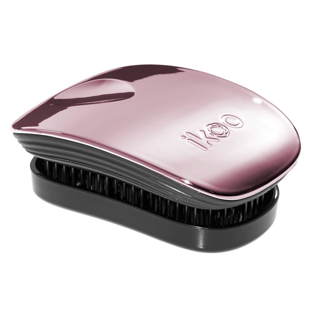 ikoo Brosse Démêlante ikoo Metallic - Pocket- Rosé Brosse cheveux