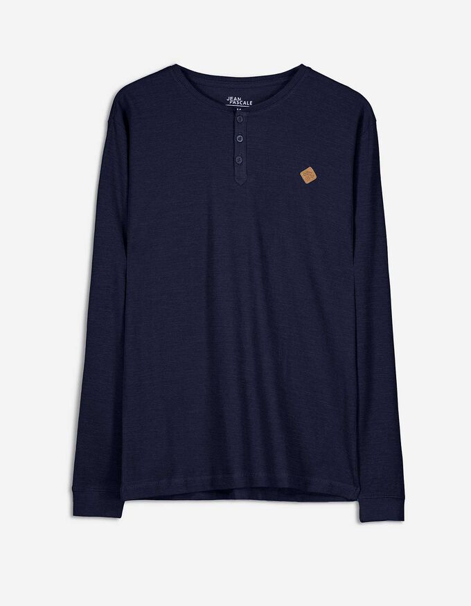 Langarmshirt - Labelpatch