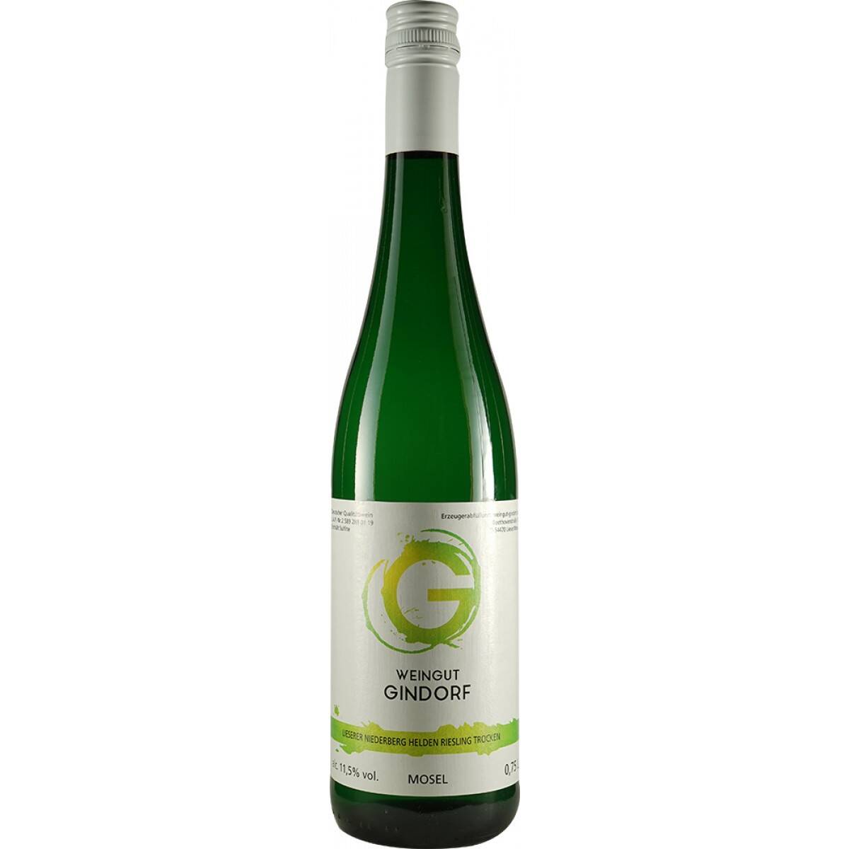 Weingut Gindorf Riesling Niederberg-Helden 2018