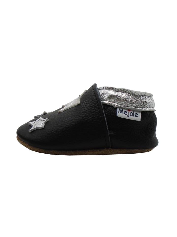 Yalion Baby Krabbelschuhe in Sterne Schwarz günstig kaufen 25/26