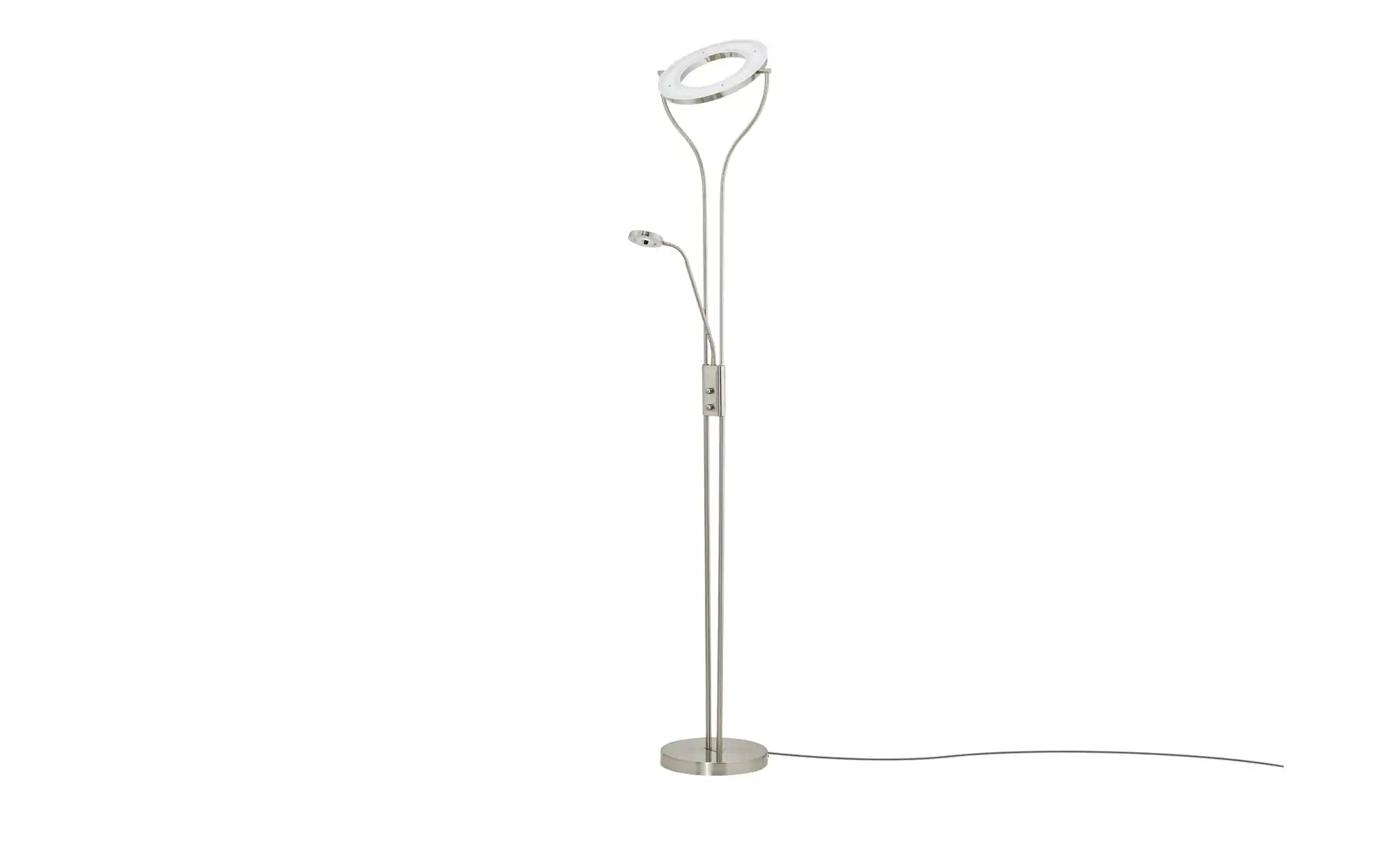 Meisterleuchten LED-Deckenfluter, 2-flammig Chrom
