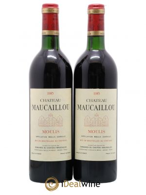 Château Maucaillou  1985 - Lot de 2 Bouteilles