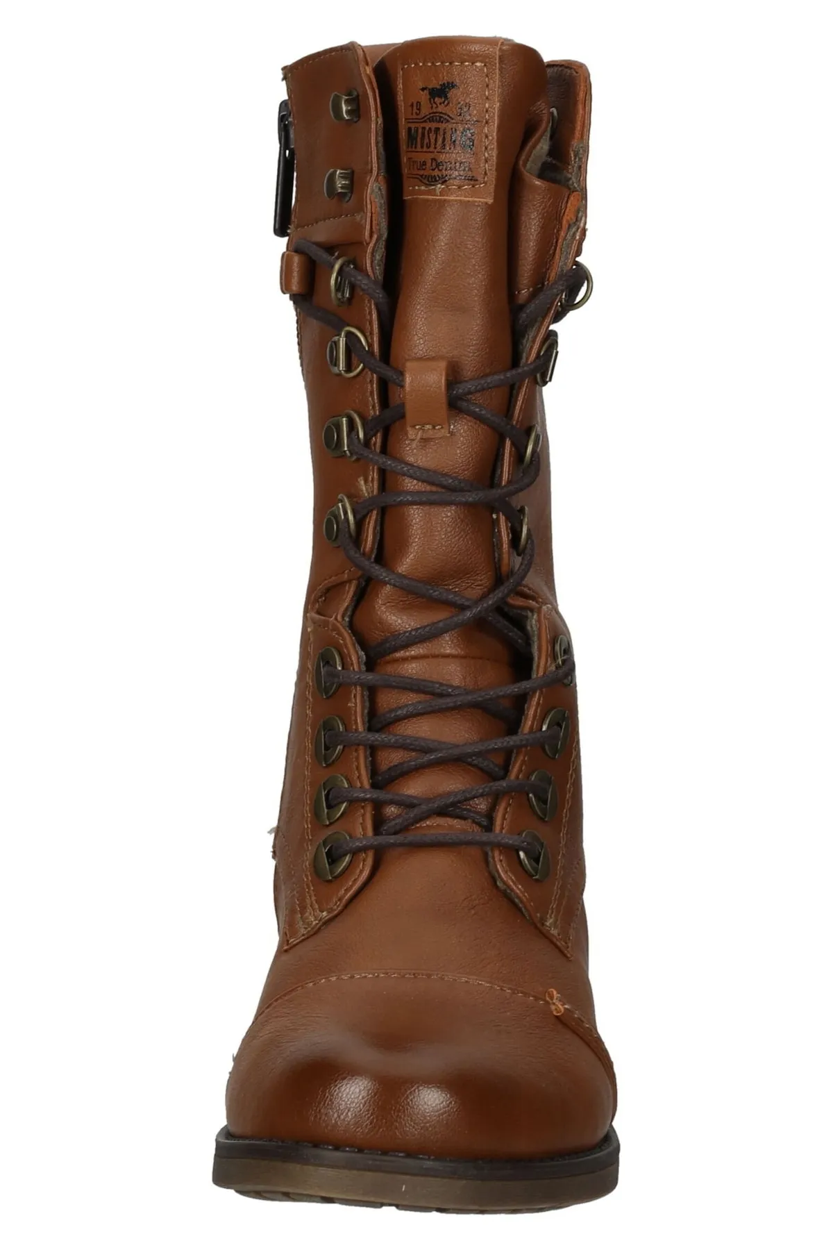 Mustang  Stiefel - Braun - Blockabsatz