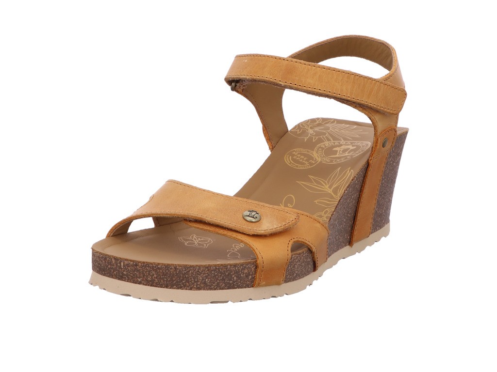 PANAMA JACK Keilsandalen gelb