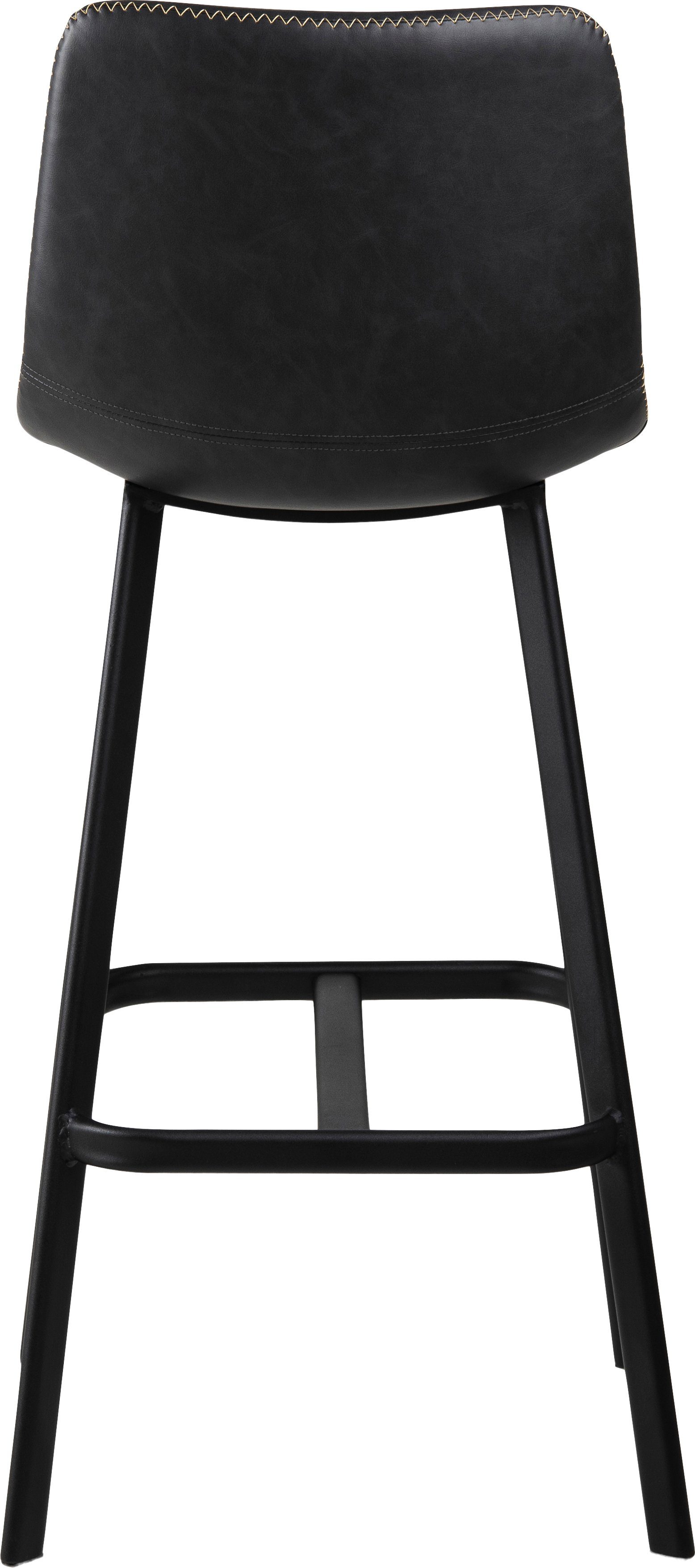 ACTONA GROUP Bistrostuhl Ohio (Packung, 1 St), Sitz mit rechteckigen Stahlbeinen und Fußstütze, mehrere Variationen
