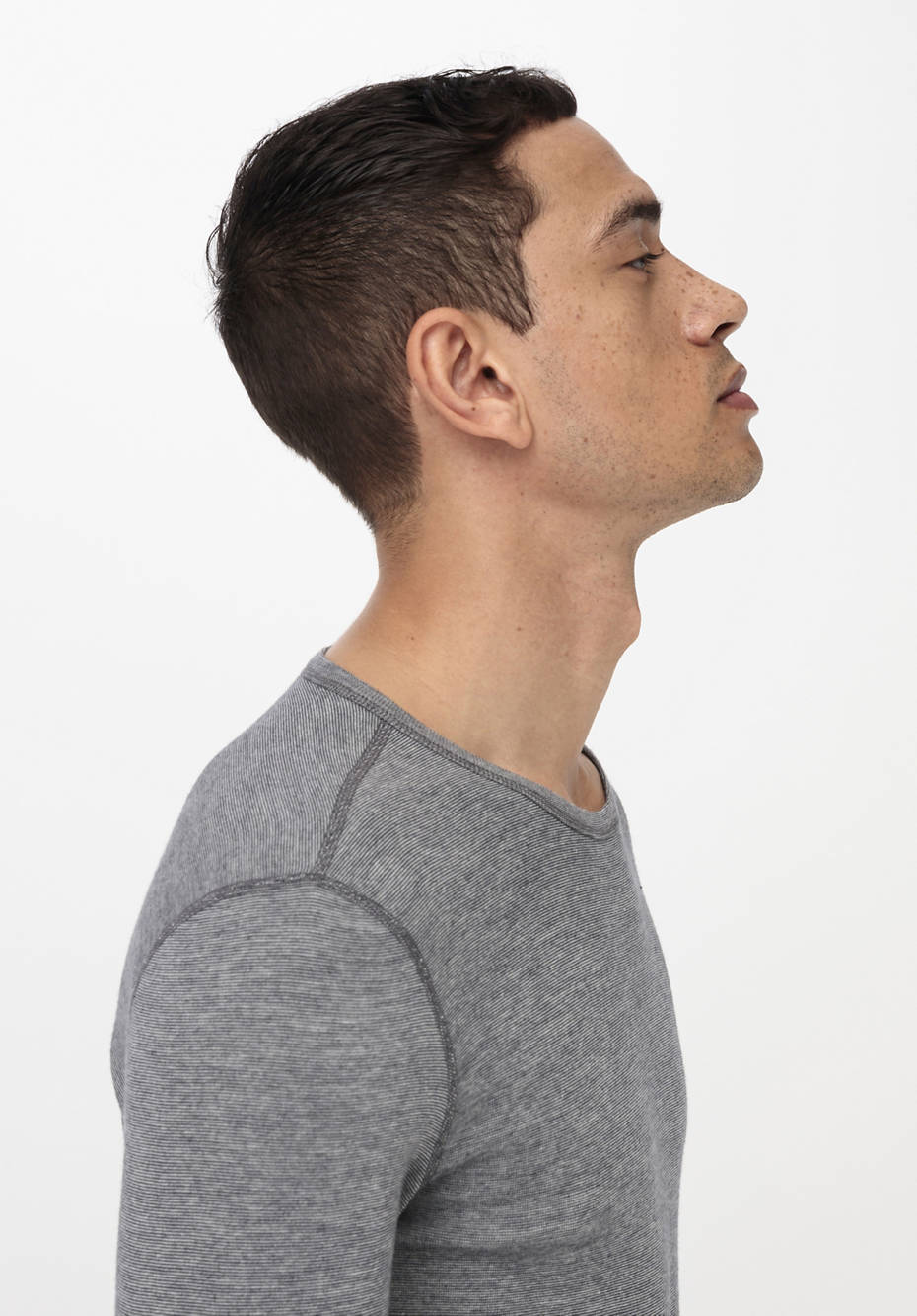 Funktions-Langarmshirt mit Bio-Merinowolle und Seide