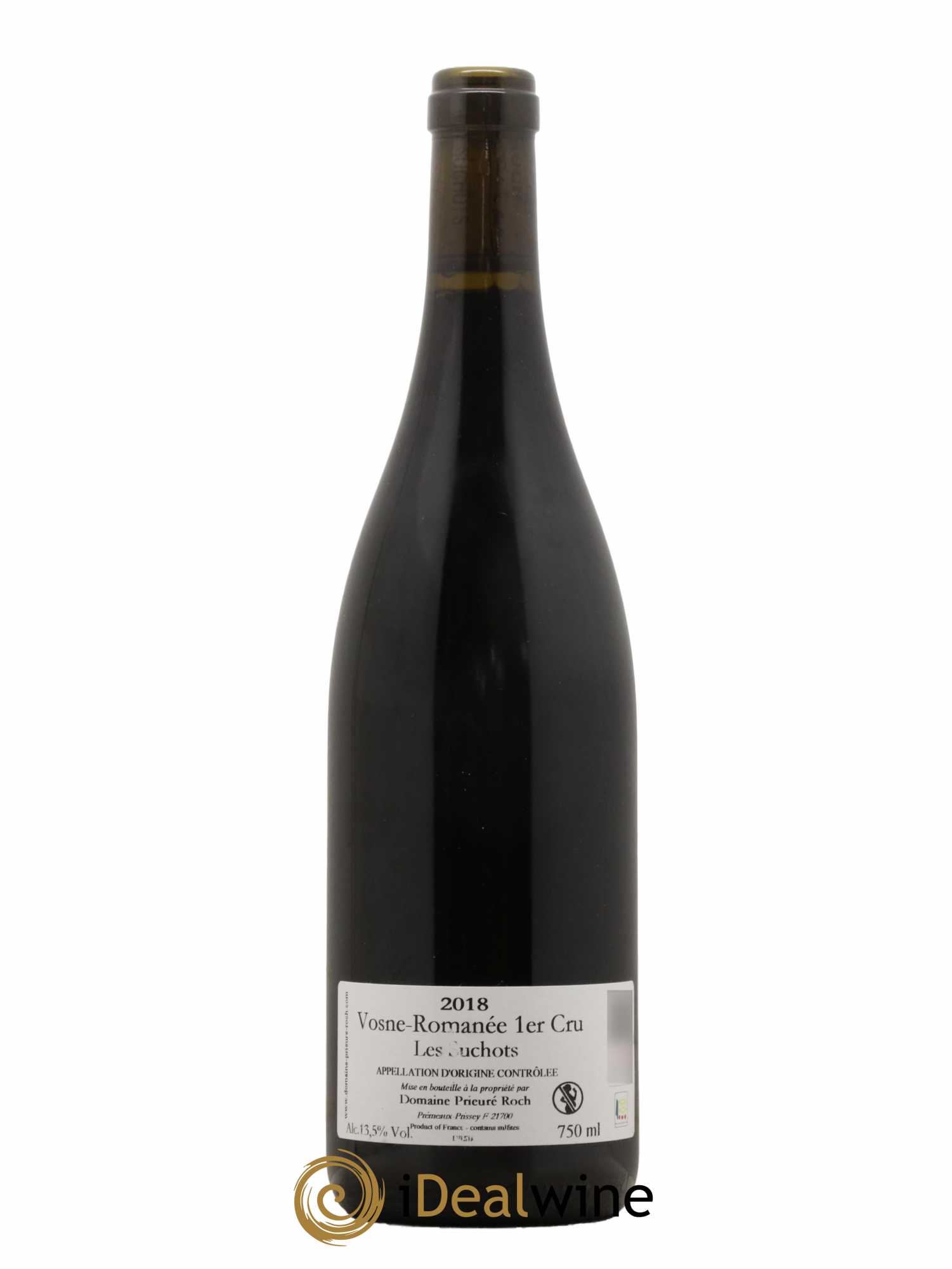 Vosne-Romanée 1er Cru Les Suchots Prieuré Roch  2018 - Lot de 1 Bouteille