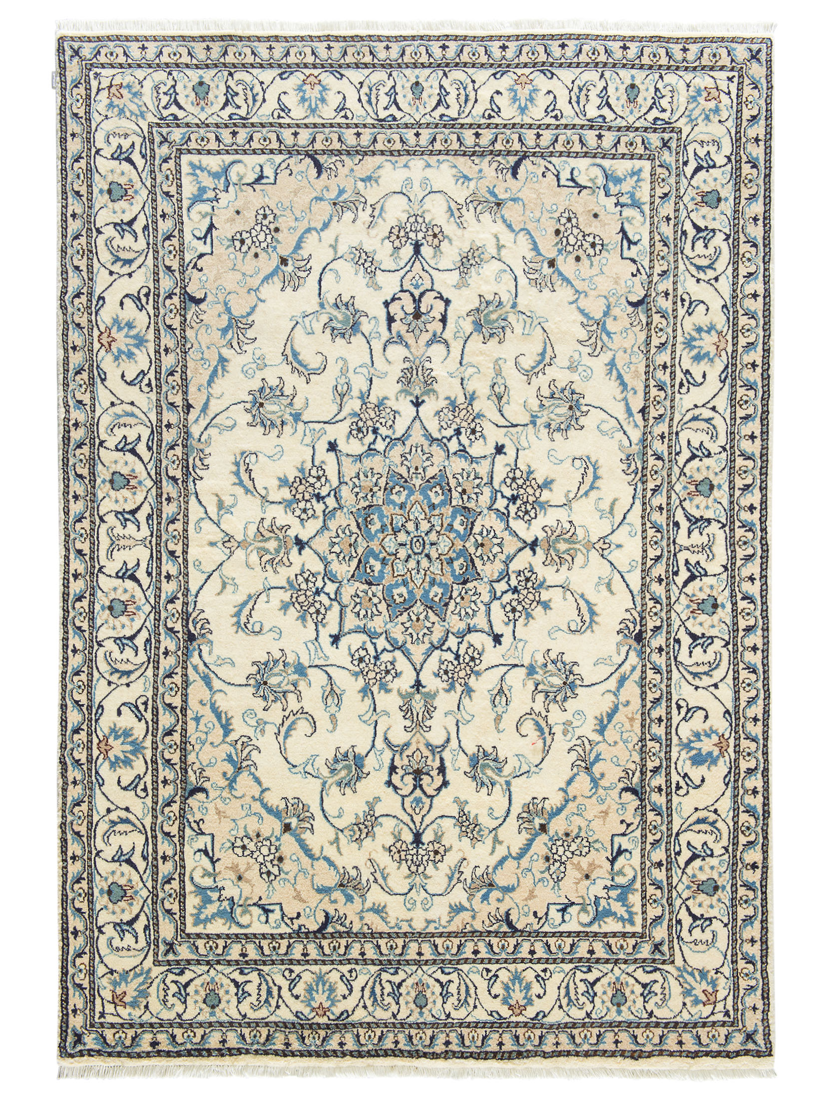 Kaschmar Nain 12 Lah ca. 164 x 238 cm, Unikat / Einzelstück