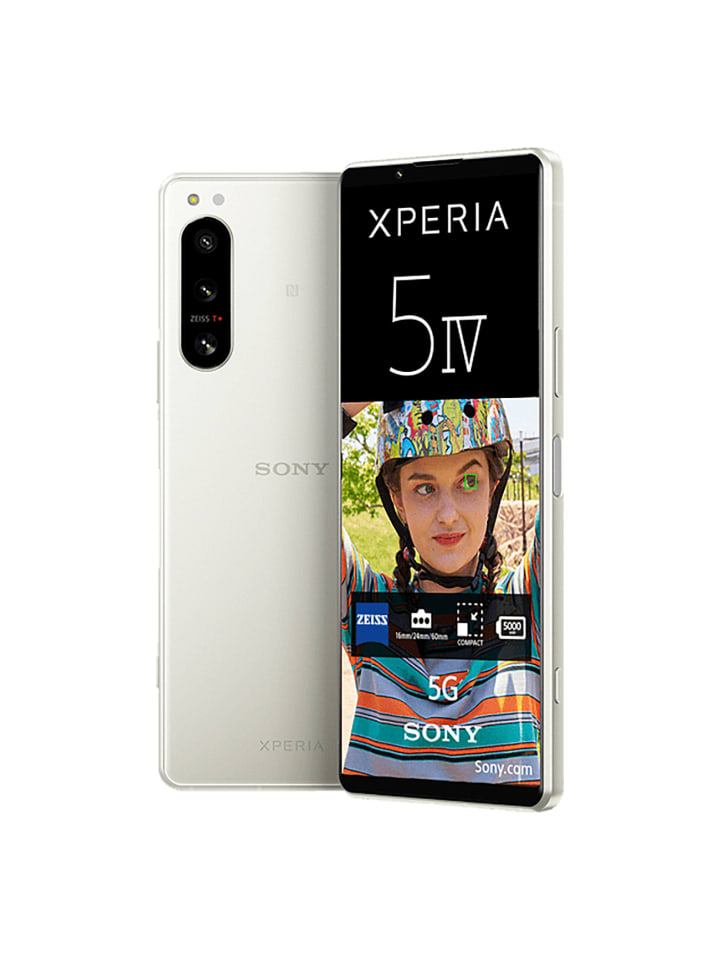 Sony Smartphone Xperia 5 IV in weiß günstig kaufen onesize