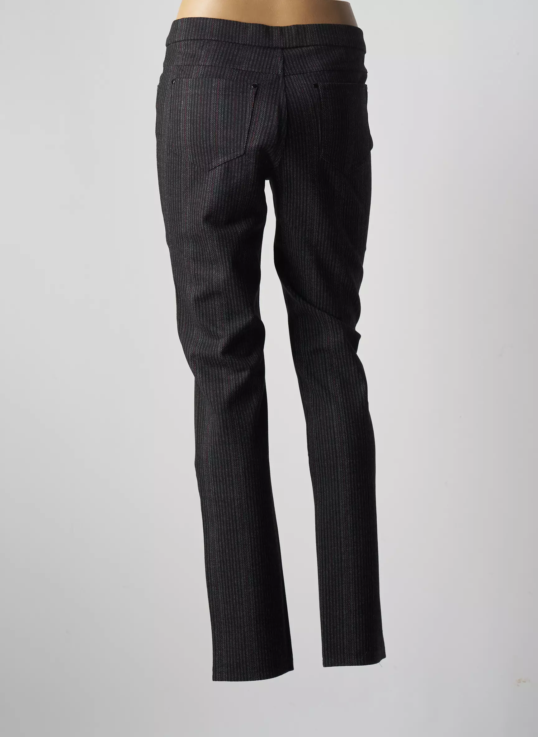 Youline Pantalons Slim Femme couleur gris