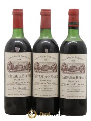 Château de Bel-Air  1975 - Lot de 3 Bouteilles
