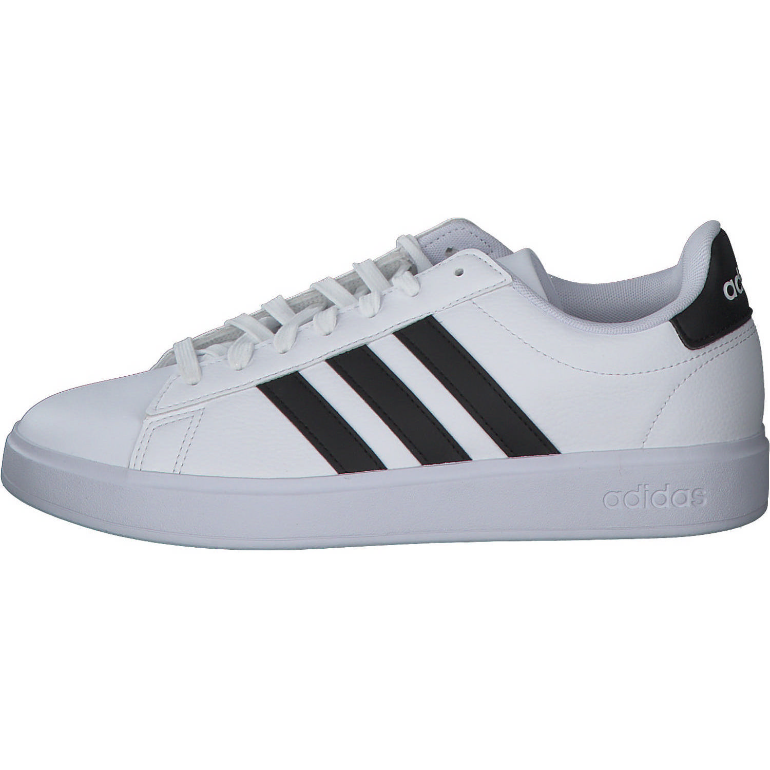 Adidas Core Grand Court 2.0 W, Sneakers Low, Damen, weiß / schwarz