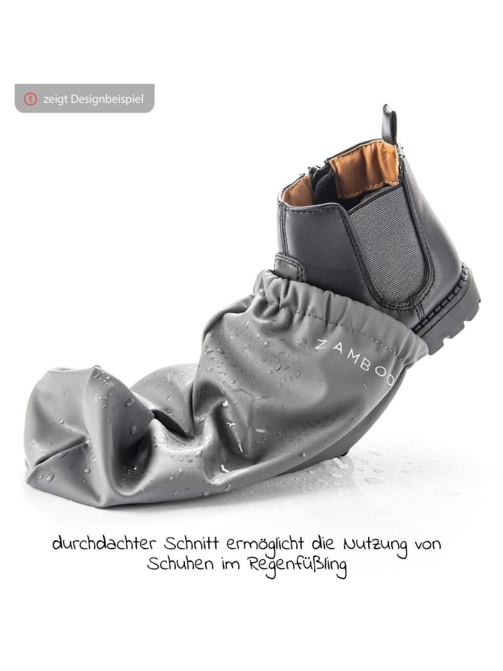 Zamboo Regenfüßlinge Overshoes, wasserdicht und winddicht, in grau günstig kaufen onesize