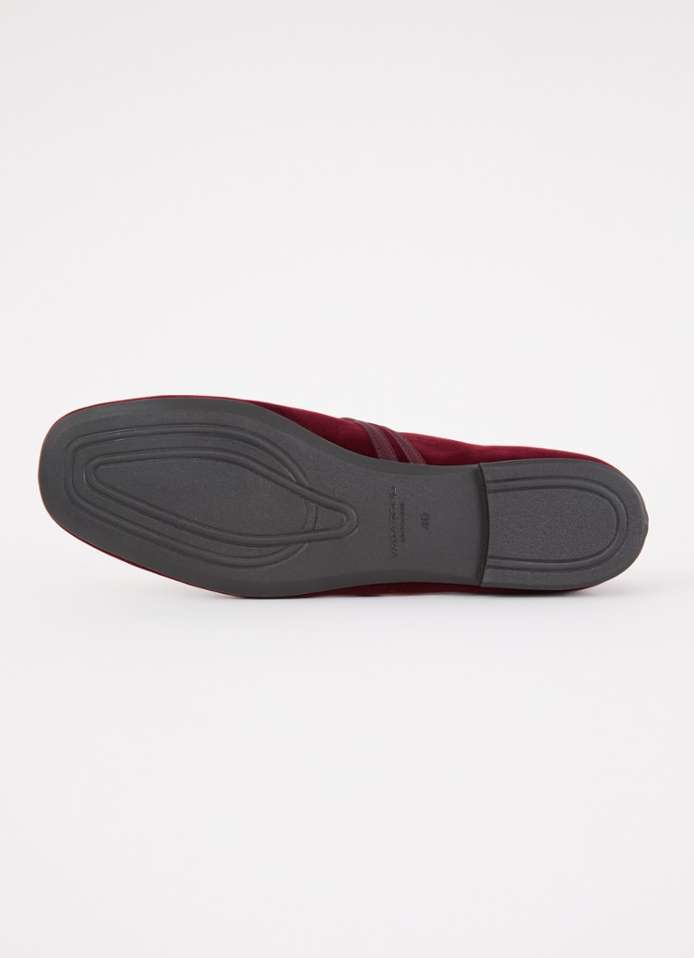 Balerini Jolin din catifea de la Vagabond Shoemakers cu cataramă