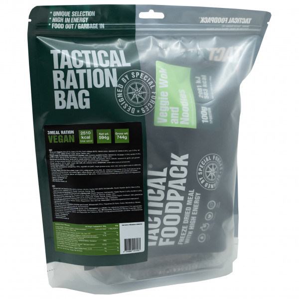 TACTICAL FOODPACK - Ration Vegan 3 Meal