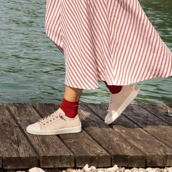TURNA Damen Sneaker low - Panna/Kombi