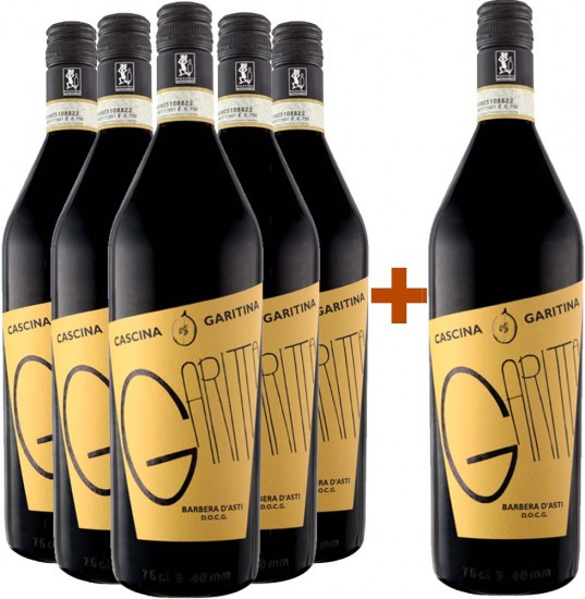 5+1 Paket Garitta Barbera d'Asti DOCG - Cascina Garitina