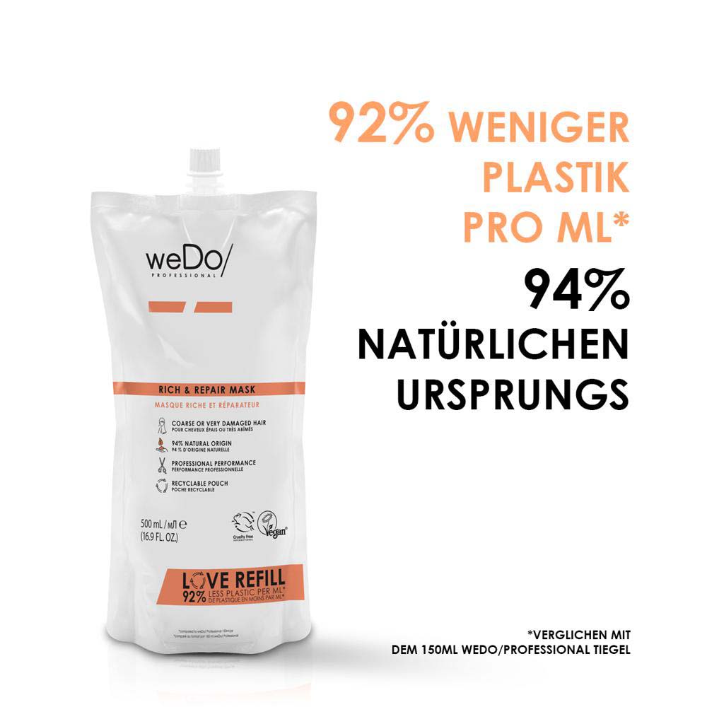 weDo Professional Rich & Repair Mask Refill 500 ml